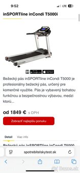 Bežiaci pás insportline - 2