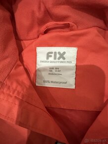 Ruzova bunda znacky Lindex Fix, velkost 104 - 2