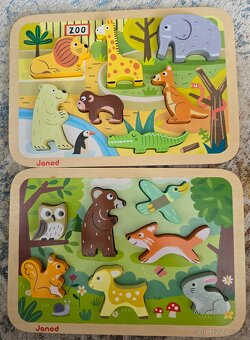 Ravensburger Vkladacka puzzle leporelo Dino Janod Goki - 2