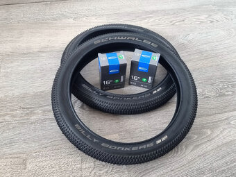 Plaste Schwalbe Billy Bonkers 16x2.0 + duse - napr na Woom 3 - 2