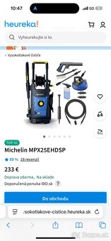 Vysokotlakový Michelin MPX25EHDSP - 2