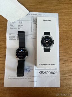 Predám SAMSUNG GALAXY WATCH 8 CLASSIC, LTE, 46mm, ZARUKA - 2