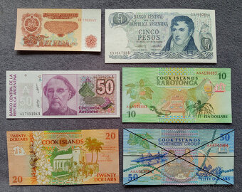 Bankovky svet UNC 8 - 2