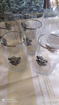 Poháre postriebrené - 2