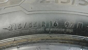 2 zimné pneumatiky 215/55 R16 97H Barum Polaris 5 - 2