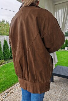 Midi kožený kabát - 2