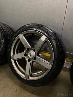 Predám hliníkové disky s pneumatikami DOTZ r17 - 2
