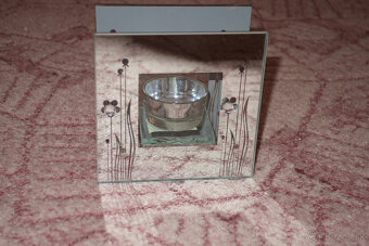 Svietnik na čajové sviečky so zrkadlom - 2