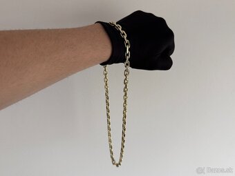 Zlata retiazka anker pilka 14k 585/1000 167g - 2