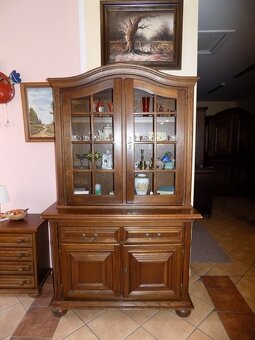 Príborník - vitrína - 2