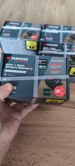 Batérie Parkside 8ah 20V, smart nepoužité - 2