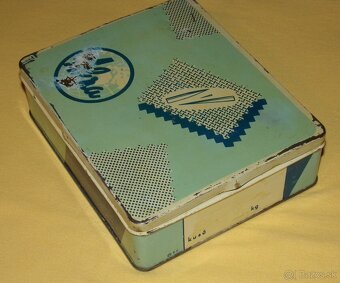PLECHOVÁ retro KRABIČKA  pre zberateľa - 2