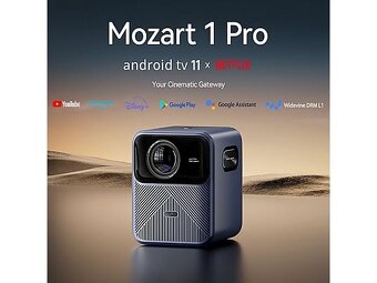 Wanbo Mozart 1 Pro – Android TV 11.0, Netflix, 1080P, Google - 2