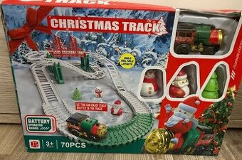 Hračka Vianočný vláčik na baterky/Nové - 2