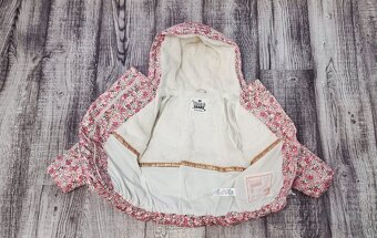 Zateplená nová zimná bundička veľkosť 116 - 2