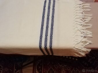 Starožitný prehoz tkaný 180x50 - 2
