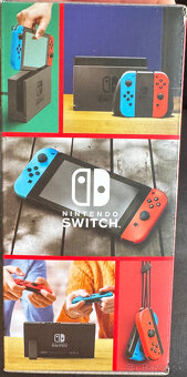Nintendo Neon Red & Blue Joy-Con nerozbalená - 2