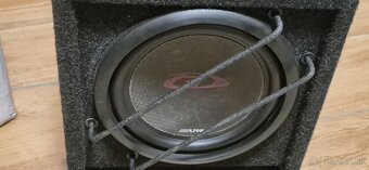 Subwoofer Alpine SBG-844BR 8" modré podsvietenie - 2