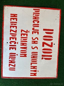 Smaltovaná tabuľa - 2