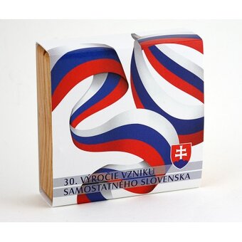 Medaila - 30. Výročie vzniku samostatného Slovenska - 2