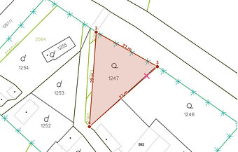 Stavebný pozemok pri potoku - 272m2 - 2