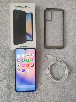 Samsung Galaxy A34 128GB,6GB RAM Black - 2