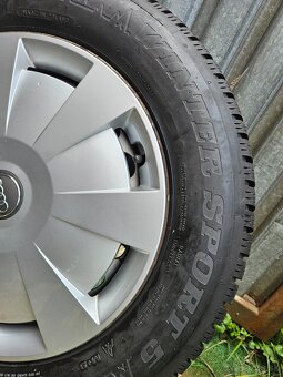 Originálna zimná sada VW - 5x112 r16 + 215/60 r16 95H - 2