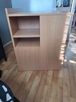 Písací stôl pre ľaváka a polica - 2