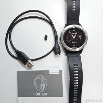 predám GARMIN Fenix 5 silver 47mm - 2