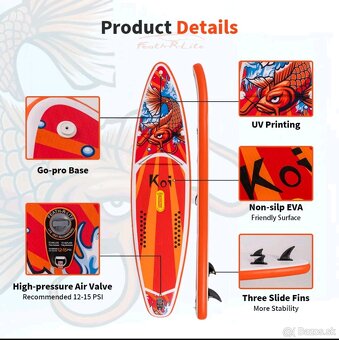 Nový 350 cm paddleboard Feath-R-Lite - 2