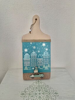 Vianočná dekorácia, vianočný lopár - 2