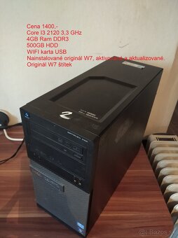HERNÍ / KANCELÁŘSKÉ Počítače s WIFI a W7 od 790,- - 2