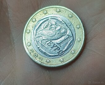 1 euro minca Grécko 2002 - 2