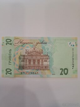Bankovka 20 hrivna UNC - 2