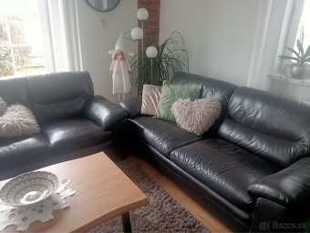 Predám sedačku koženú 3+2+2 - 2