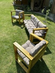 Predam , vyrobím drevene záhradné sedenie, terasové sedenie - 2
