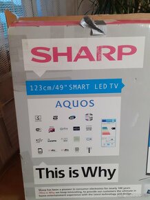 TV SHARP/123 cm /49" SMART LED. - 2
