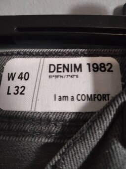 Šedé nohavice Denim 1982 - 2