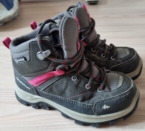 turistické topánky Decathlon 32, 19 cm, waterproof - 2