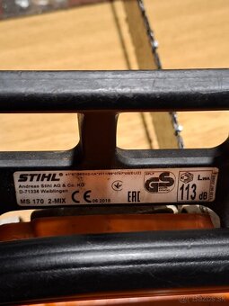 Reťazová píla stihl ms170 - 2