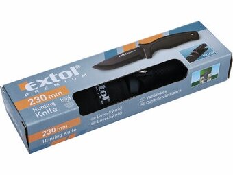 Lovecká dýka EXTOL PREMIUM – 230 mm, antikoro + nylonové puz - 2