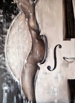 Melódia slobody - Olej na plátne 70x90 cm - 2