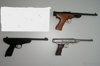 Historicka vzduchovka/vzduchova pistol - 2