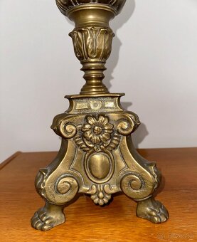 Mosadzný svietnik - 2