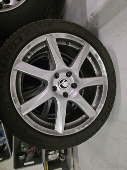 18" elektrony skoda 5x112 zimne 225/45r18 - 2