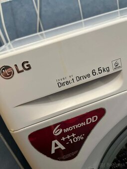 Predám: Slim práčka LG F60J5WN4W (Inverter Motor, 6,5kg) - 2