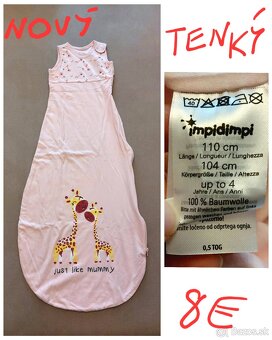 Detské SPACIE VAKY veľ.90 a 110 - 2