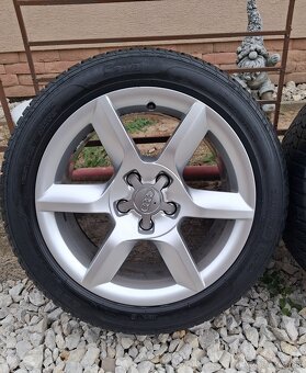 Elektroni 5×112  R17 Originál Audi. - 2