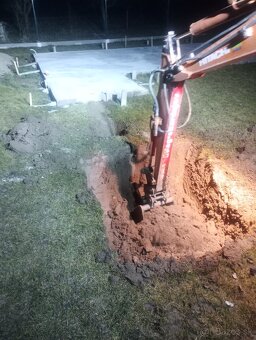 Zemné a výkopové práce(kanalizácie a vodovodné prípojky) - 2
