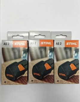 3X Nové AKu baterie STiHL AS 2 - 2